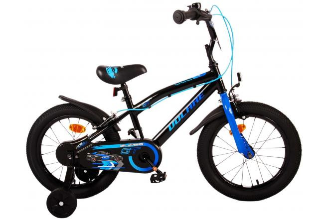 Volare Super GT Kinderfiets - 16 inch - Blauw - Twee handremmen