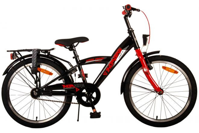 Volare Thombike Kinderfiets - 20 inch - Zwart Rood
