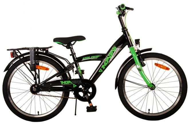 Volare Thombike Kinderfiets - 20 inch - Zwart Groen