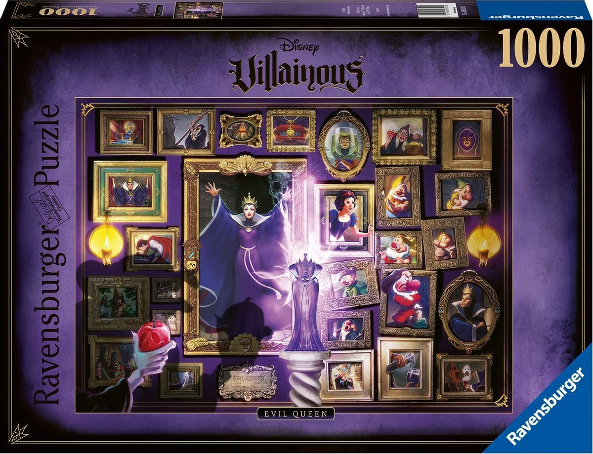 Ravensburger Puzzel - Disney Villainous: Evil Queen - 1000 Stukjes