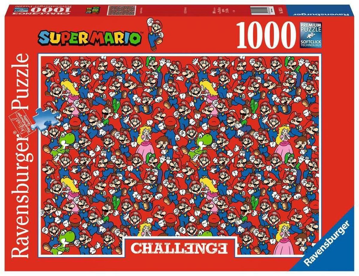 Ravensburger Puzzel - Super Mario - 1000 Stukjes
