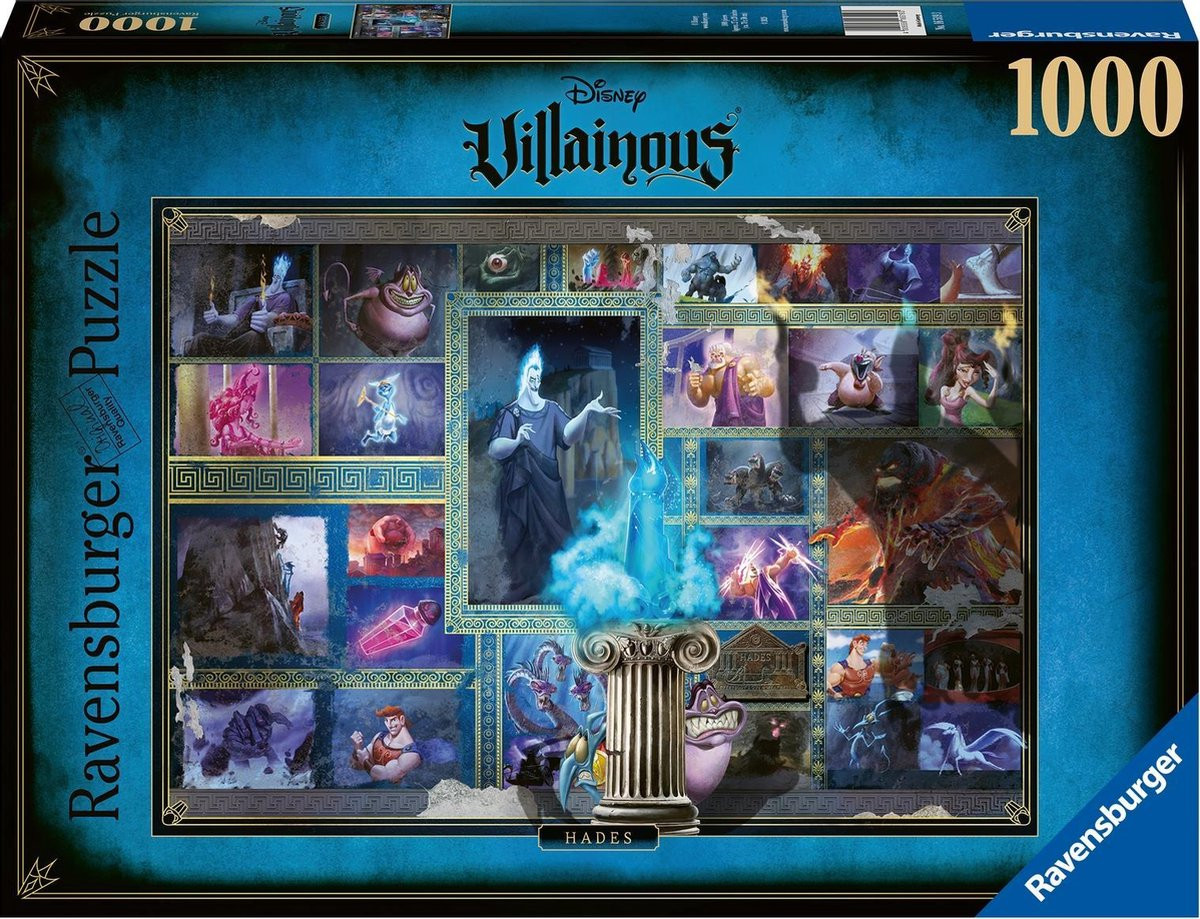 Ravensburger Puzzel - Disney VIllainous: Hades - 1000 Stukjes