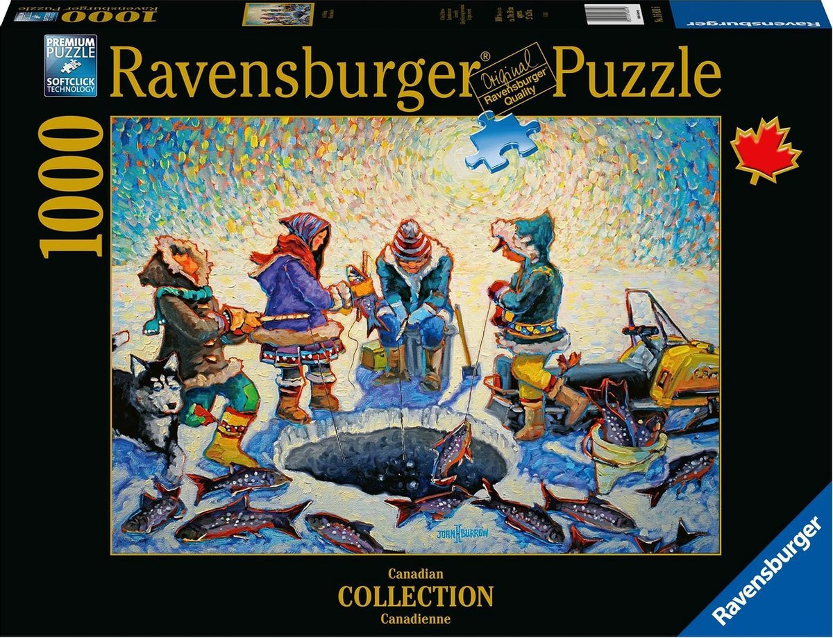 Ravensburger Puzzel - Canadian Collection IJs Vissen - 1000 Stukjes