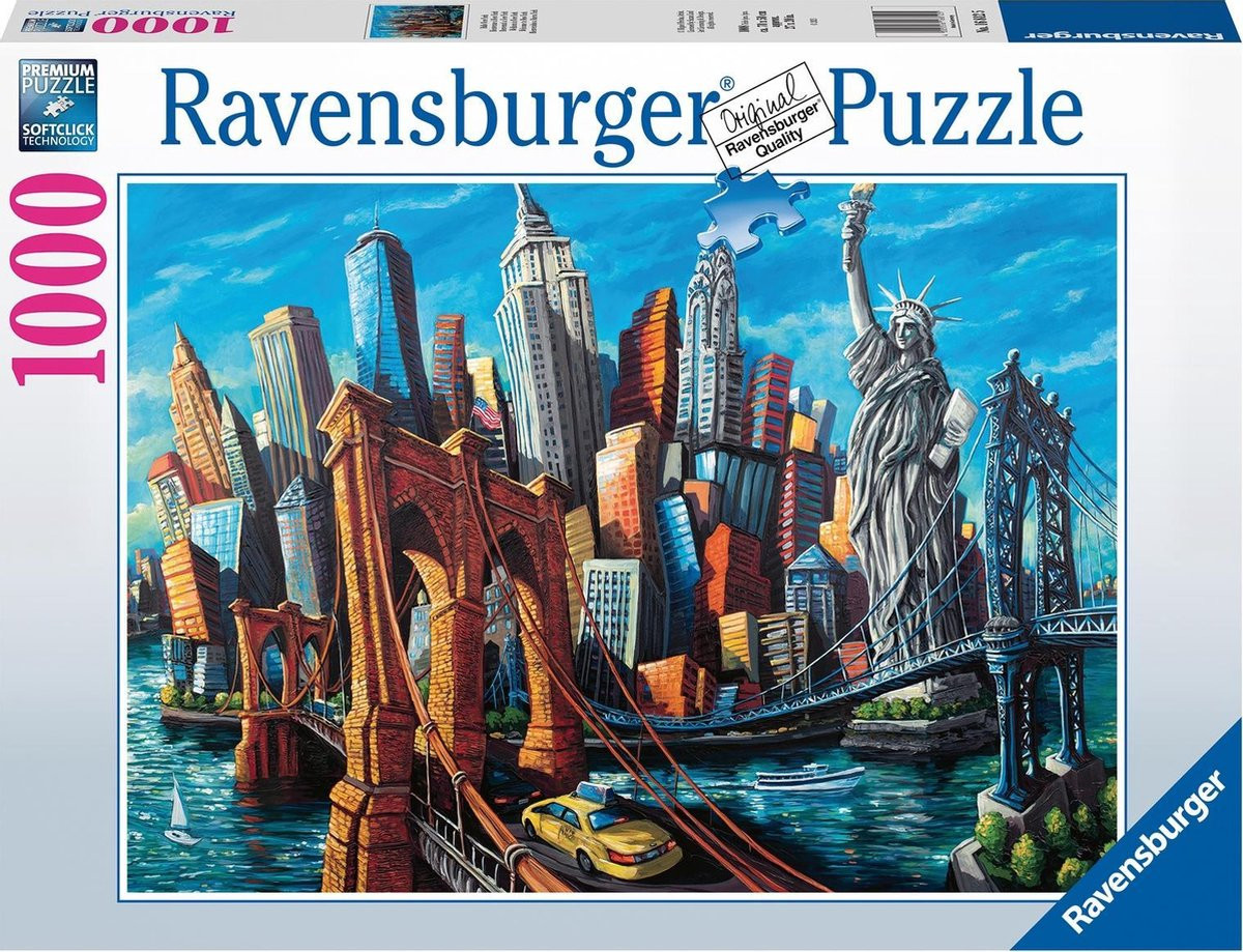 Ravensburger Puzzel - New York - 1000 Stukjes