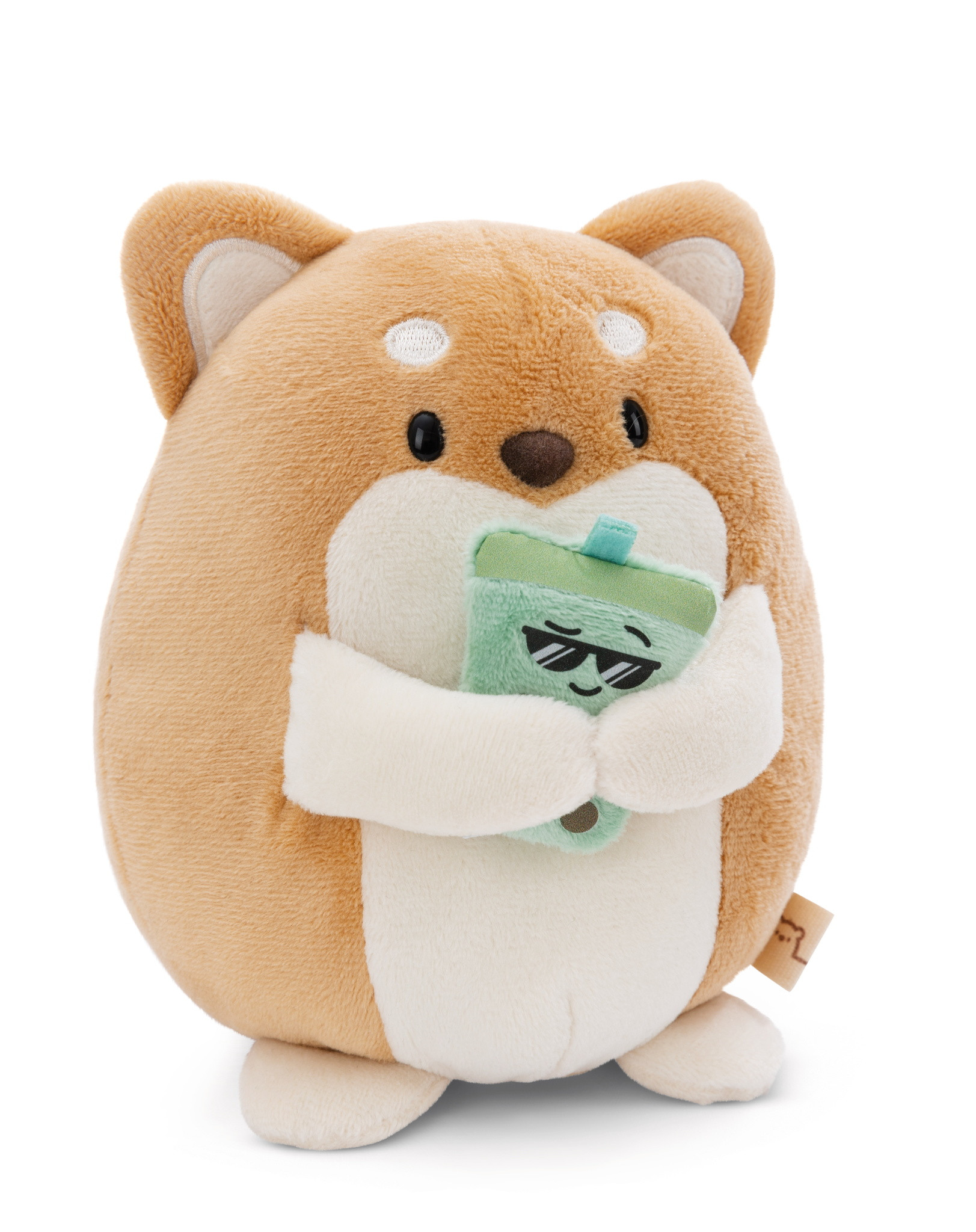 Nici Hond Hiro met Bubble Tea - Knuffel - 27 cm