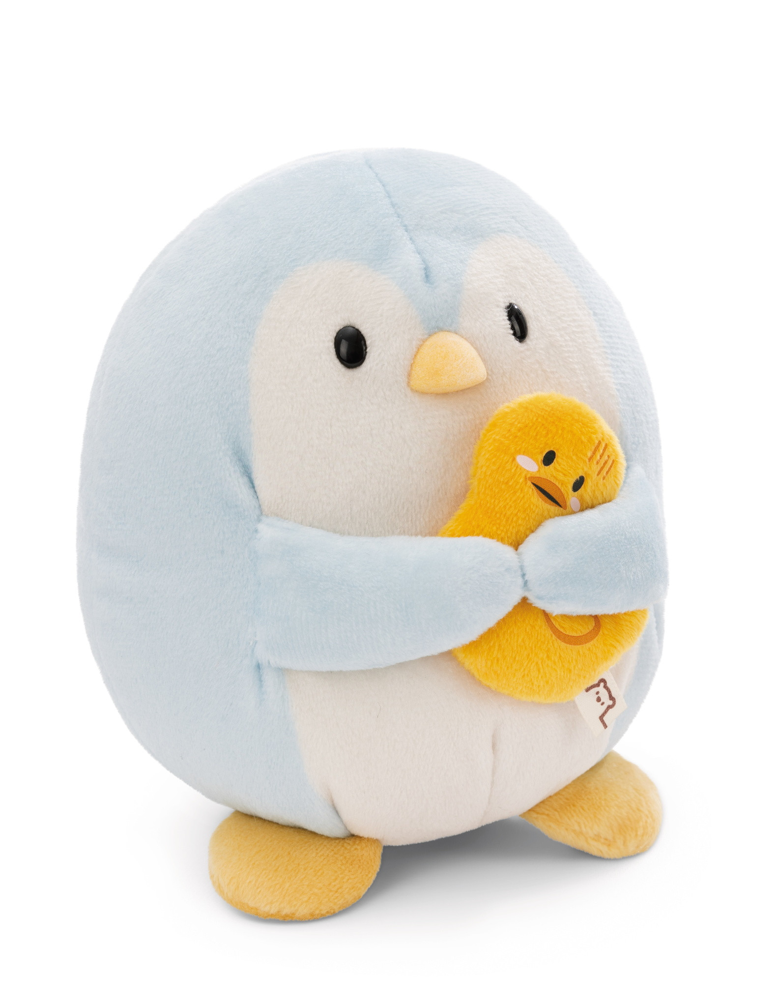 Nici Pinguin Waddle met Eendje - Knuffel - 27 cm