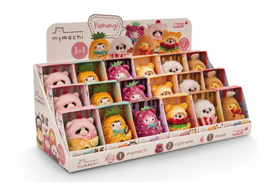 Nici MyMochi Knuffel - 8 cm - Assortiment - Prijs per Stuk