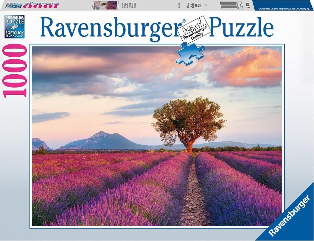 Ravensburger Puzzel - Lavendel Velden - 1000 Stukjes
