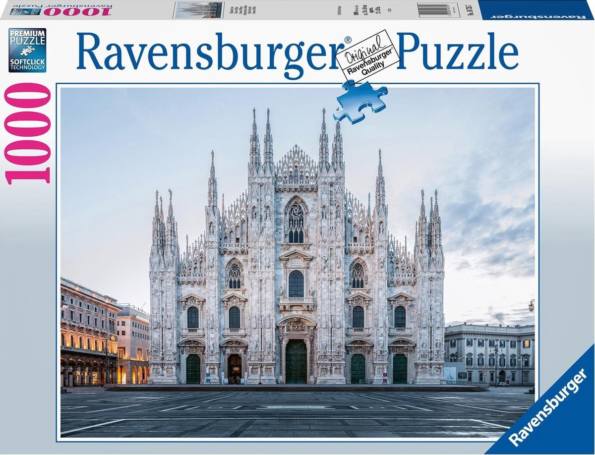 Ravensburger Puzzel - Kathedraal van Milaan - 1000 Stukjes