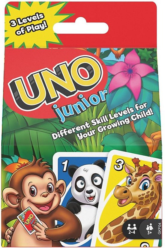 MATTEL Uno Junior - Kaartspel - Kinderspel