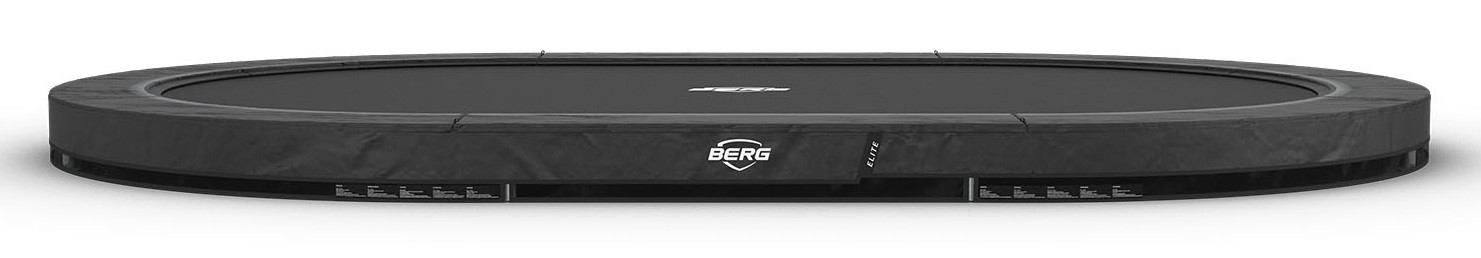 BERG Trampoline Grand Elite - InGround - 520 x 350 cm - Antraciet Grijs