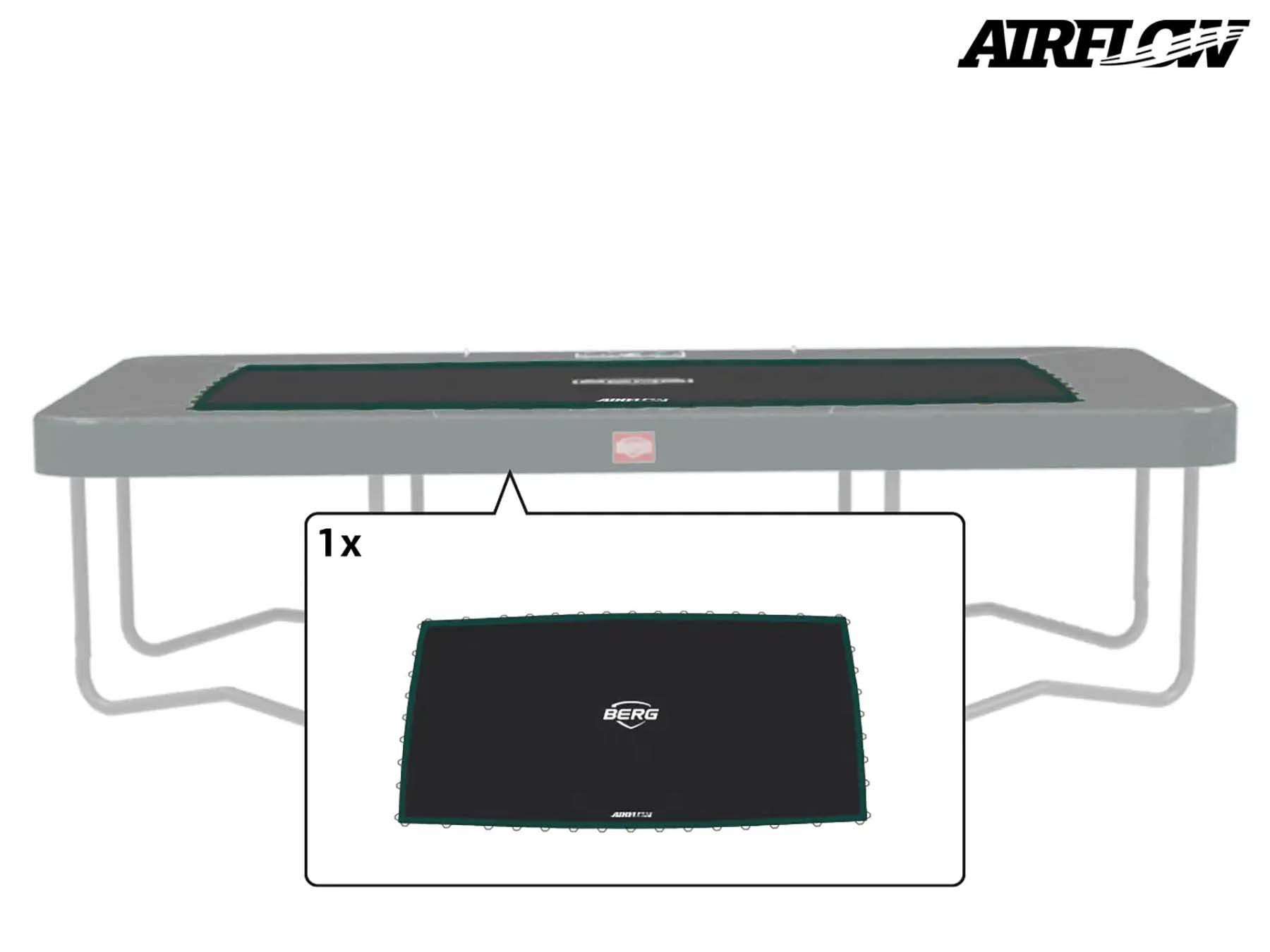BERG Trampoline Springmat Ultim Champion - 330 x 220 cm - TwinSpring - Airflow