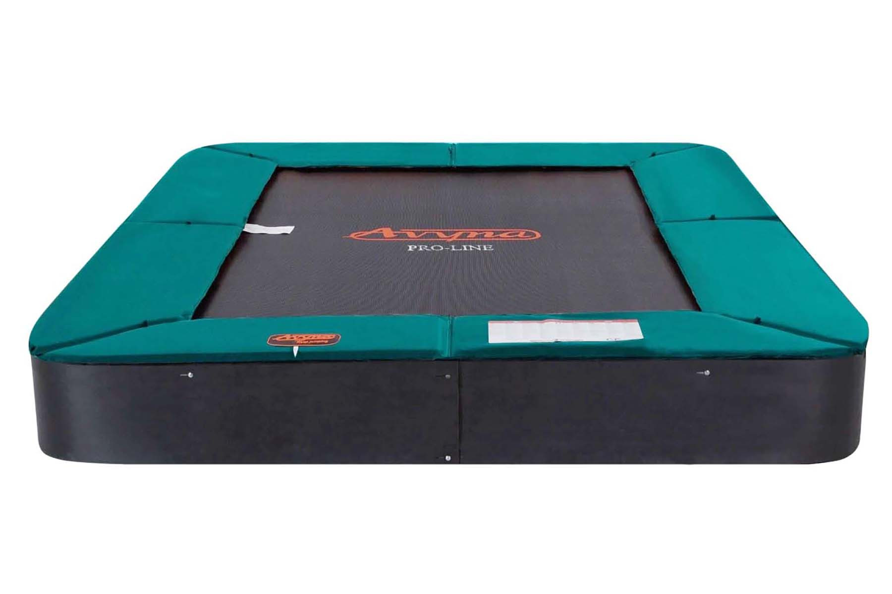 Avyna Trampoline Pro-Line - FlatLevel - 275 x 190 cm (213) - Groen