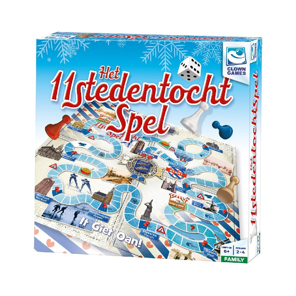 Het Elfstedentochtspel - Bordspel