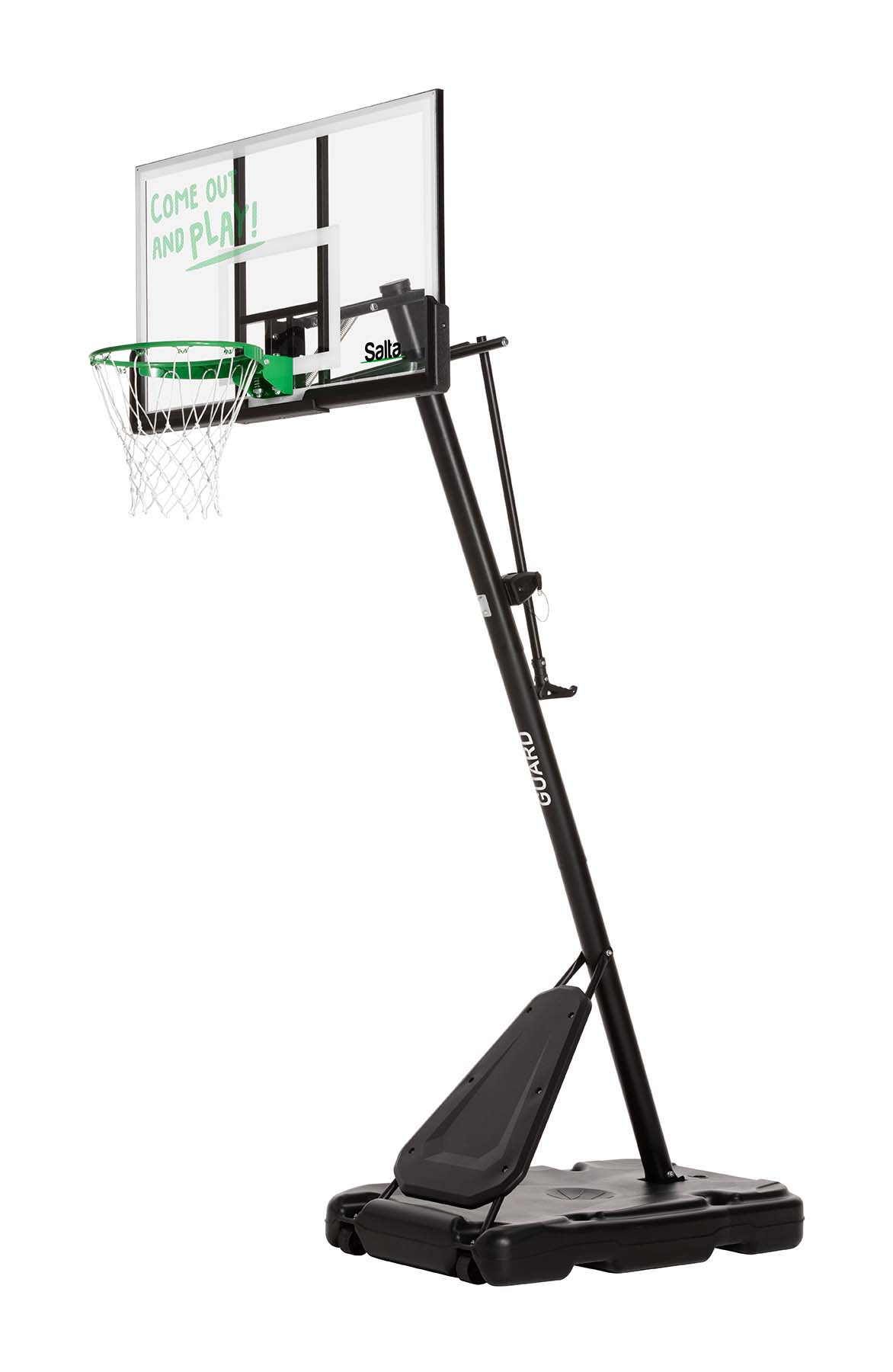 Salta Guard Basketbalpaal - 139 x 371 cm - Zwart