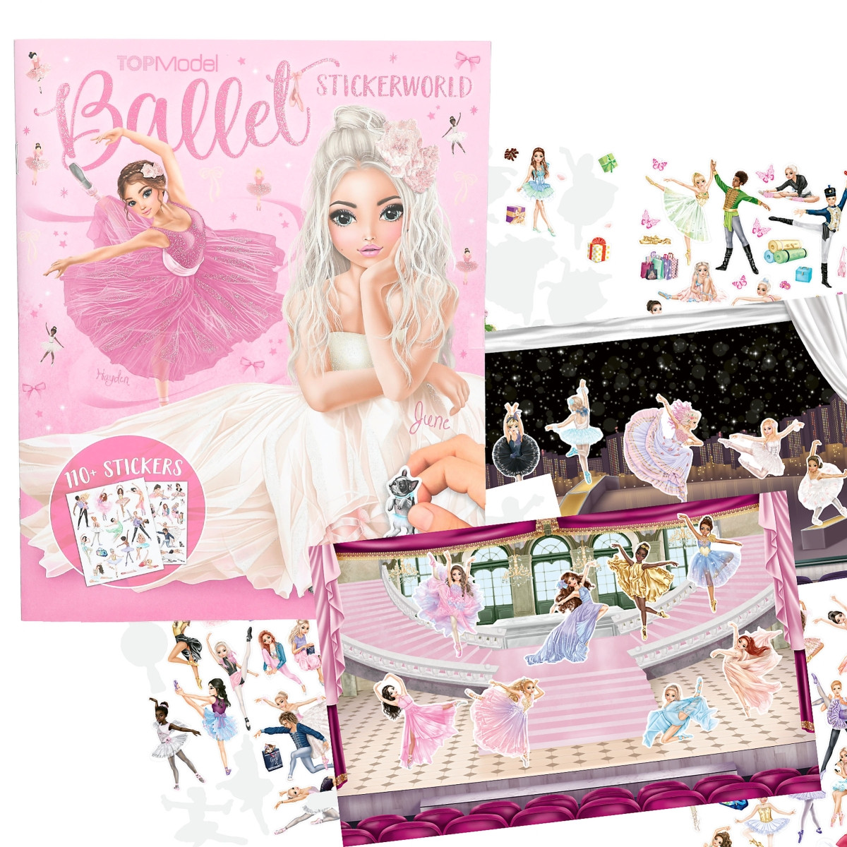 TOPModel Stickerworld - BALLET