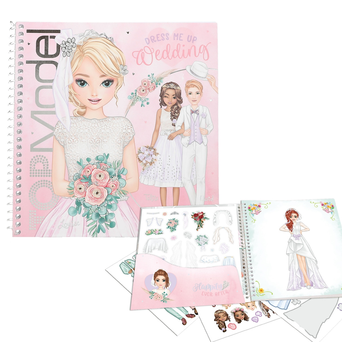 TOPModel Stickerboek - Dress Me Up - Wedding