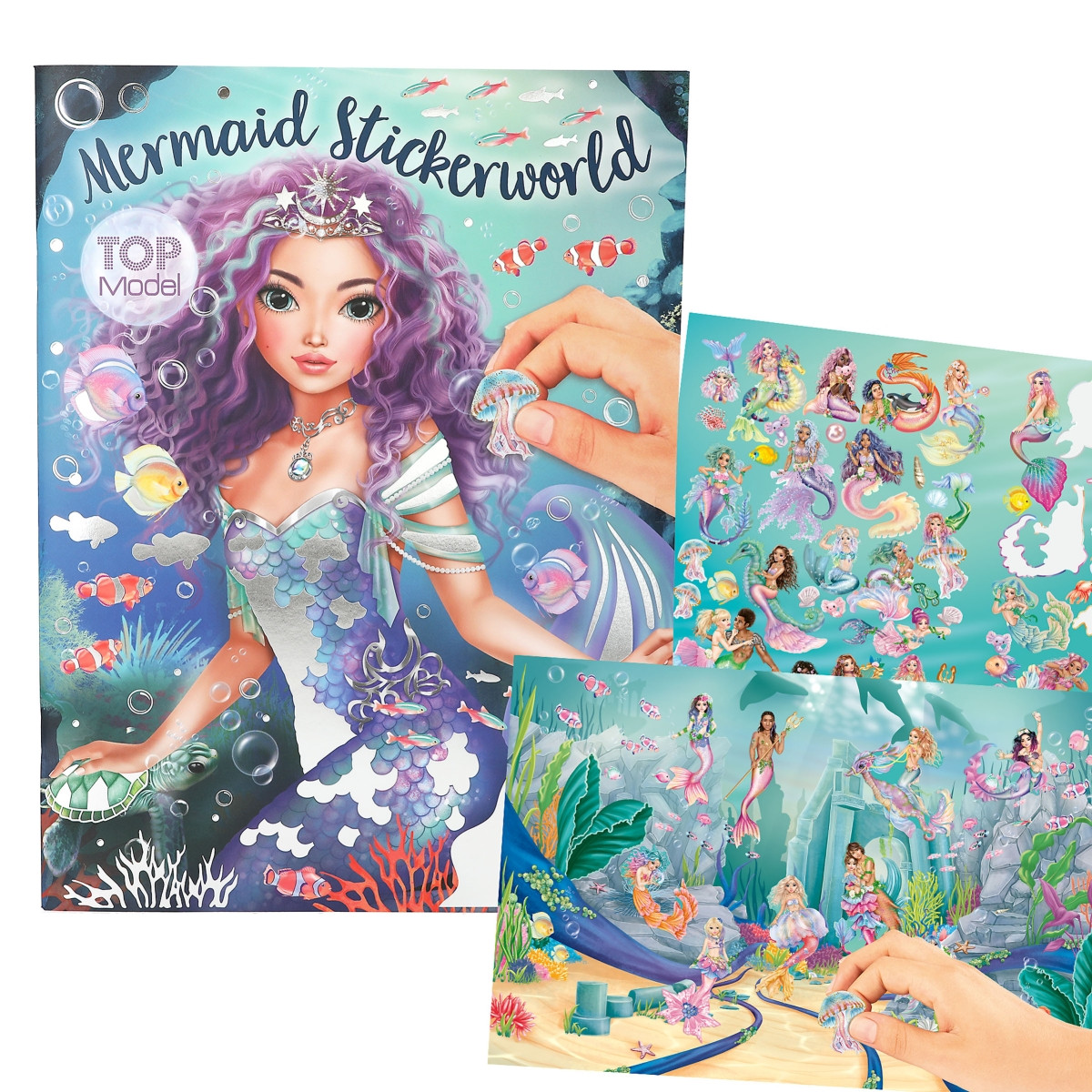TOPModel Stickerworld - Metallic - MERMAID