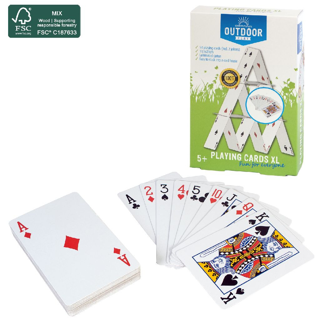 Outdoor Play Groot Kaartspel  - 13,5 x 21 cm