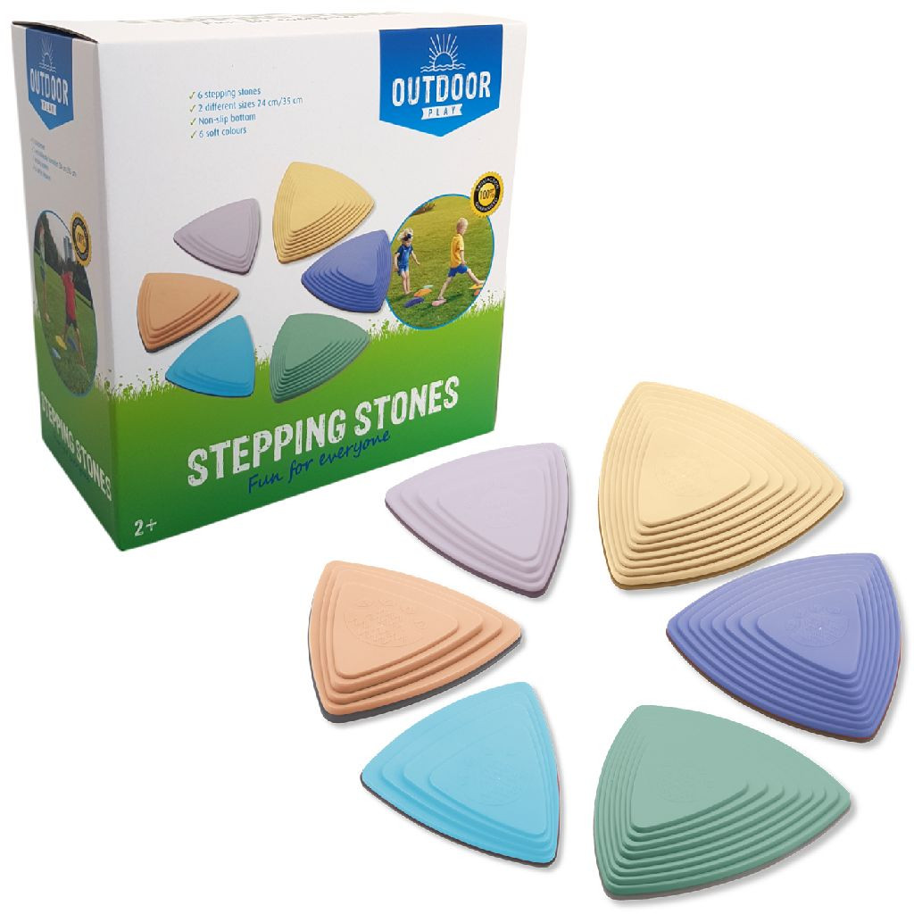 Outdoor Play Stapstenen - 6 delig