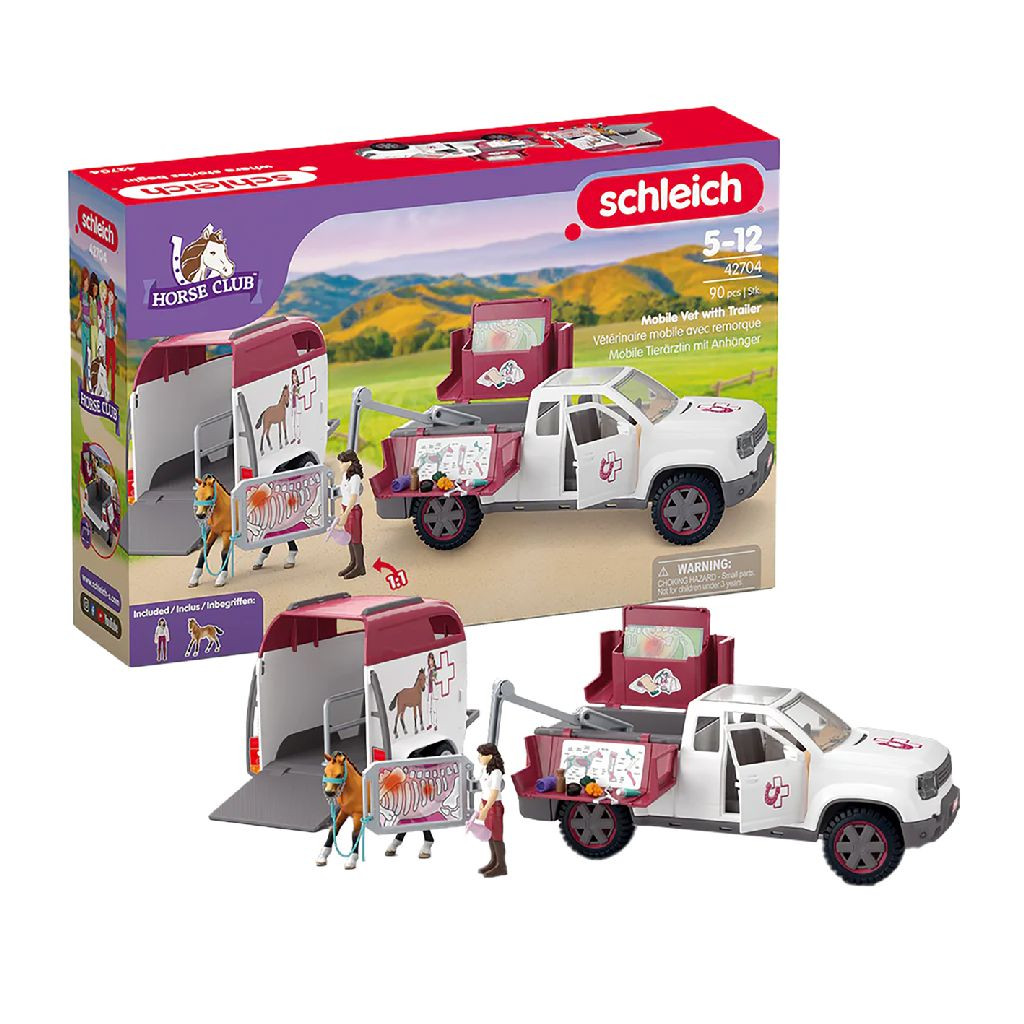 Schleich 42704 Horse Club - Mobiele Dierenarts