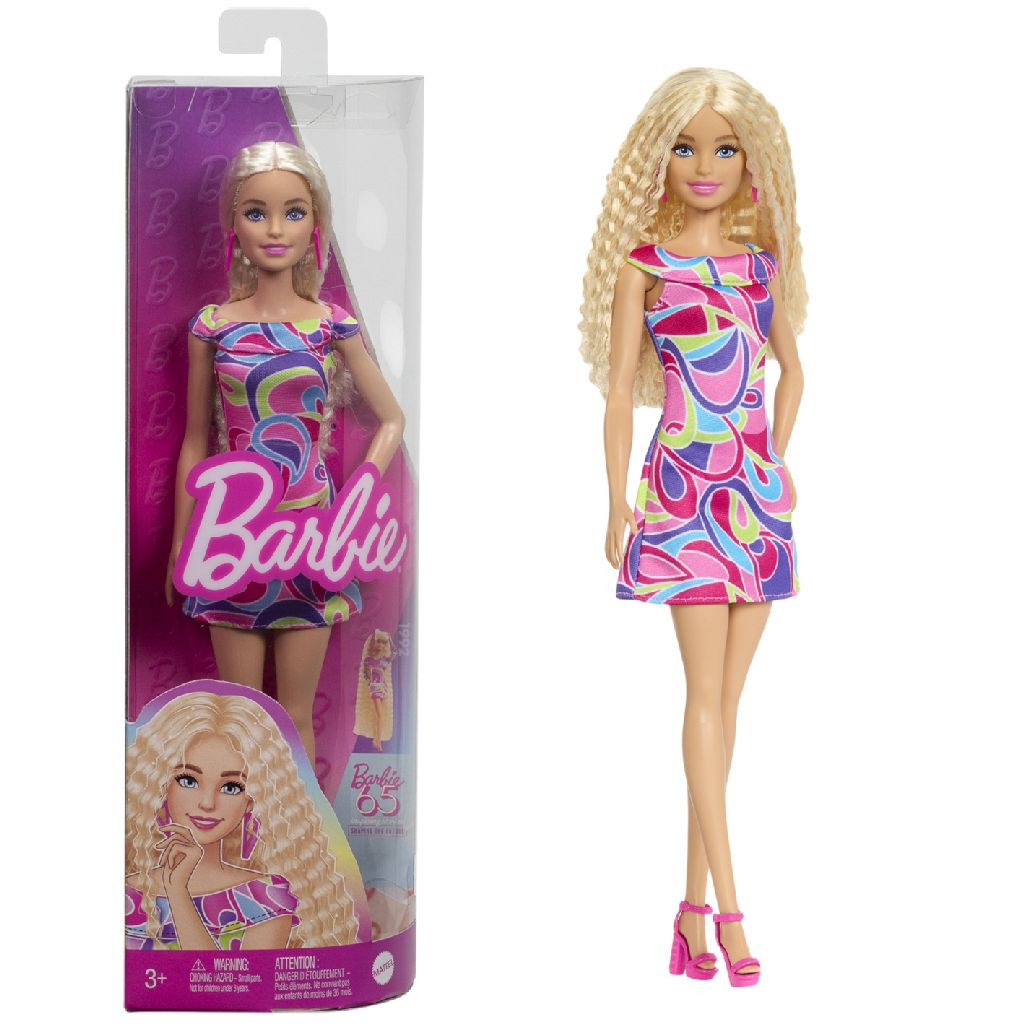 Barbie Fashionista - Totally Hair - Jurk met print