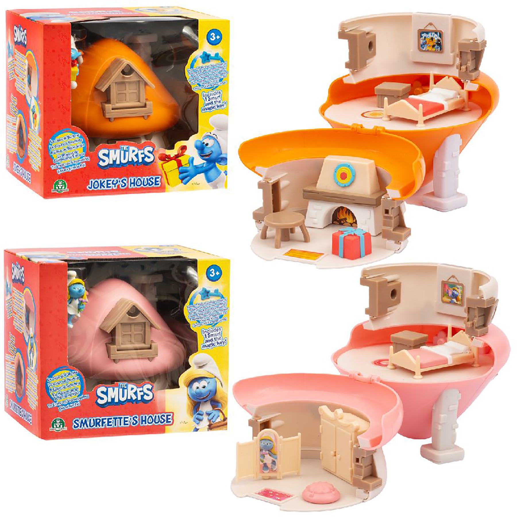 Smurfen Playset - Lol Smurfs huis of Smurfin's huis - Assortiment - Prijs per stuk