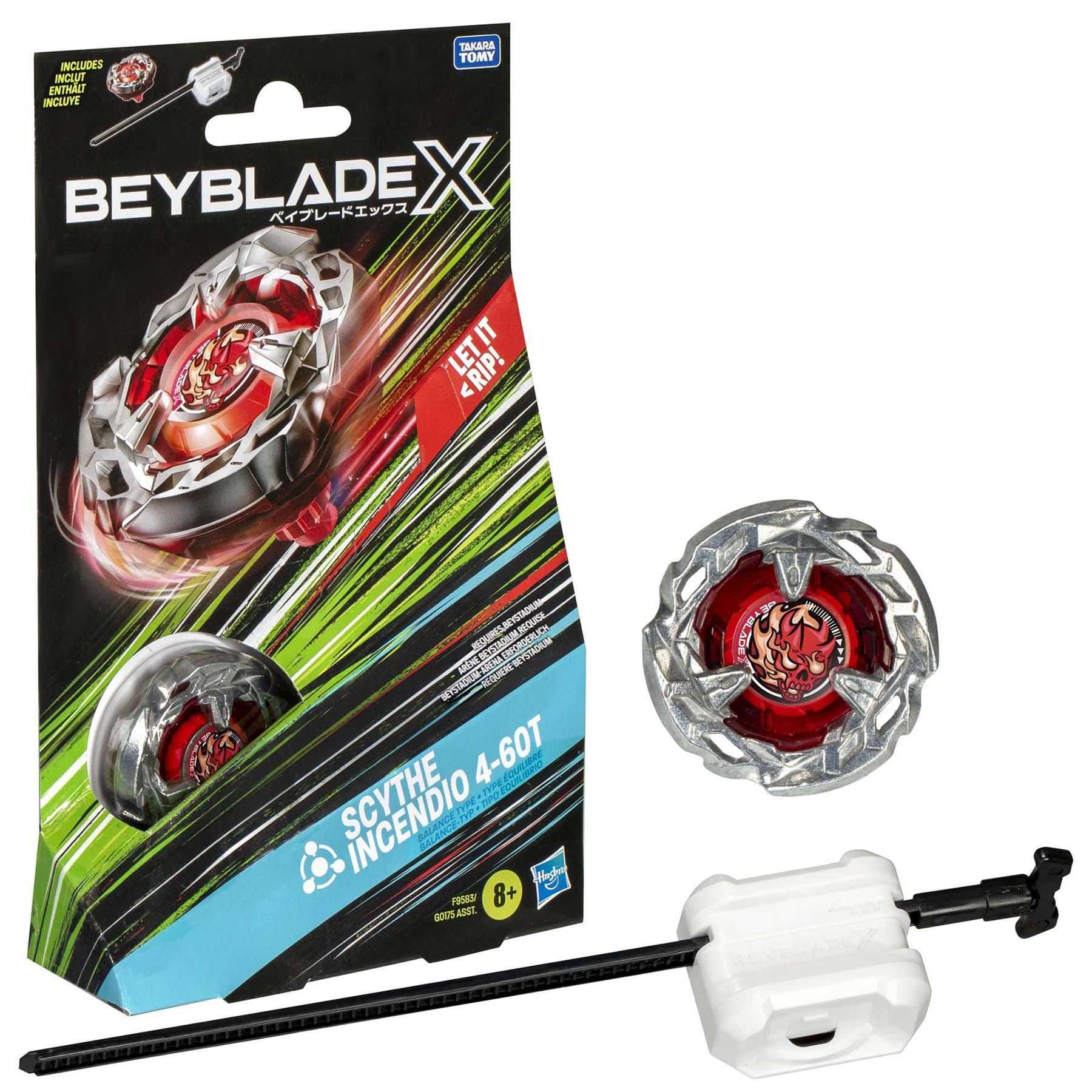 Beyblade X Starter Pack Top - Scythe Incendio - 4-60t