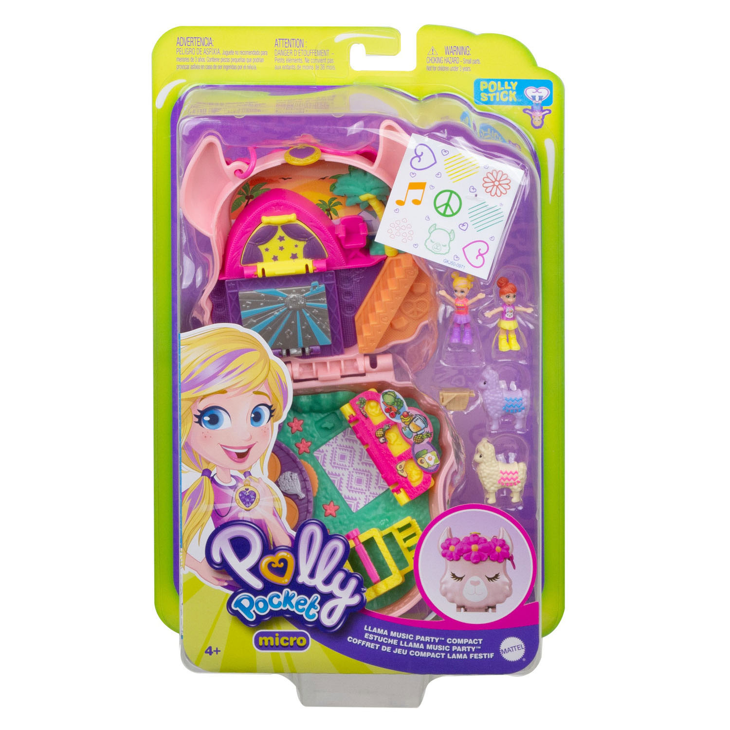 Polly Pocket Jumpin Style Lama Compact