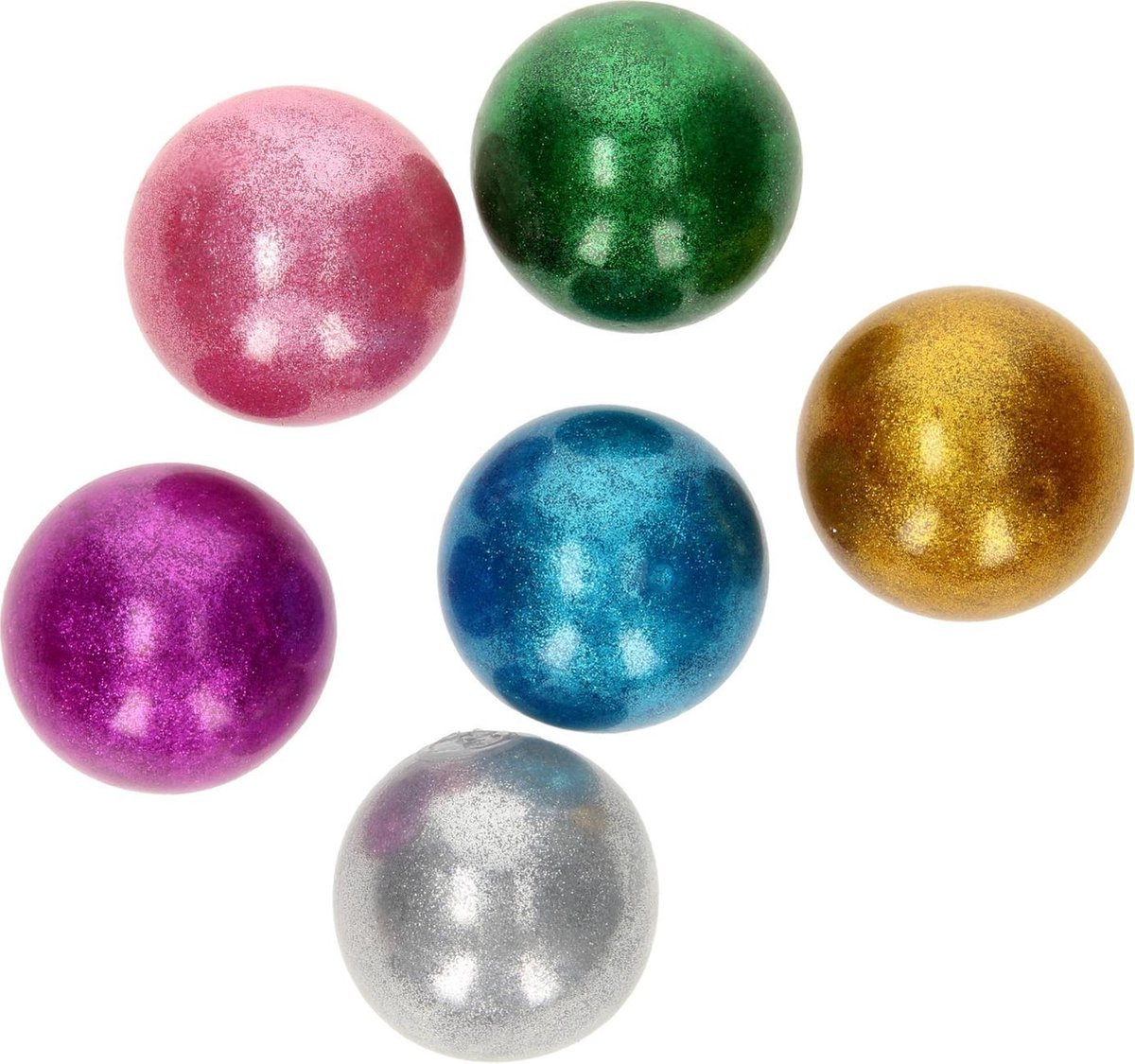 Squishy Glitterbal - Prijs per Stuk
