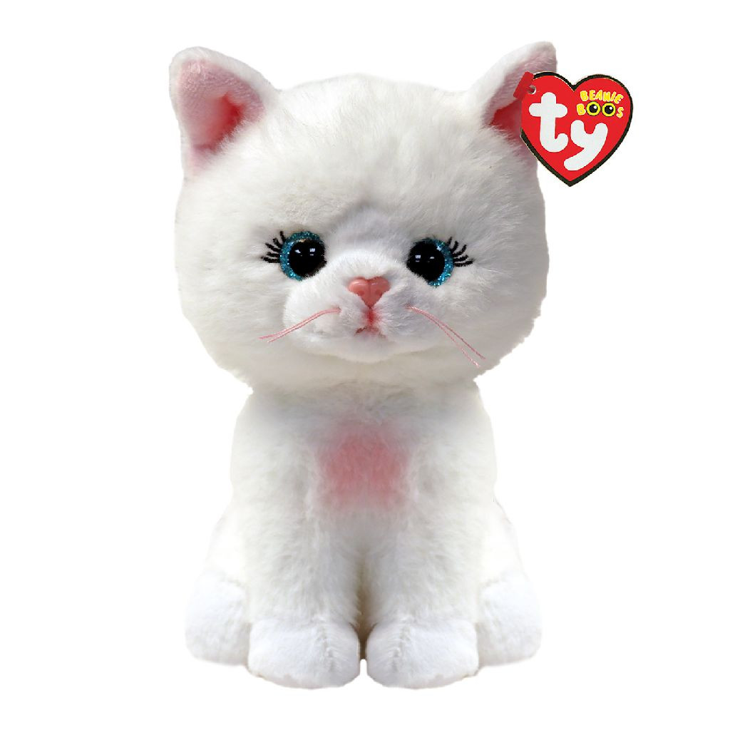 Ty Beanie Boo - Amelia Cat White - 15 cm