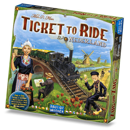 Ticket to Ride Nederland - Uitbreiding - Bordspel
