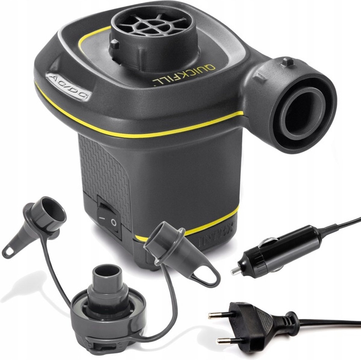 Pomp Elektrisch 220V + 12V combinatie Intex