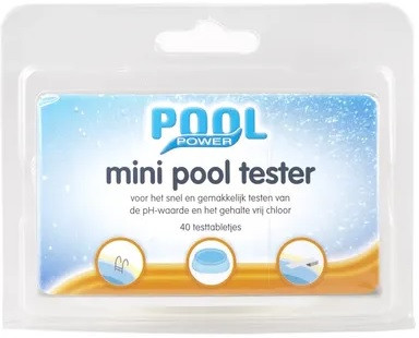 Pool Power - Chloor en PH Testset - Mini testtabletten (voor testen zwembadwater)