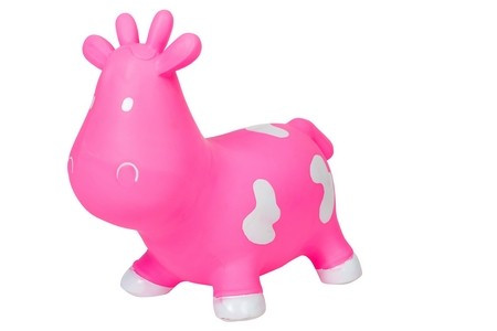 BuitenSpeel Spring Skippykoe - Roze Skippy koe - extra strong