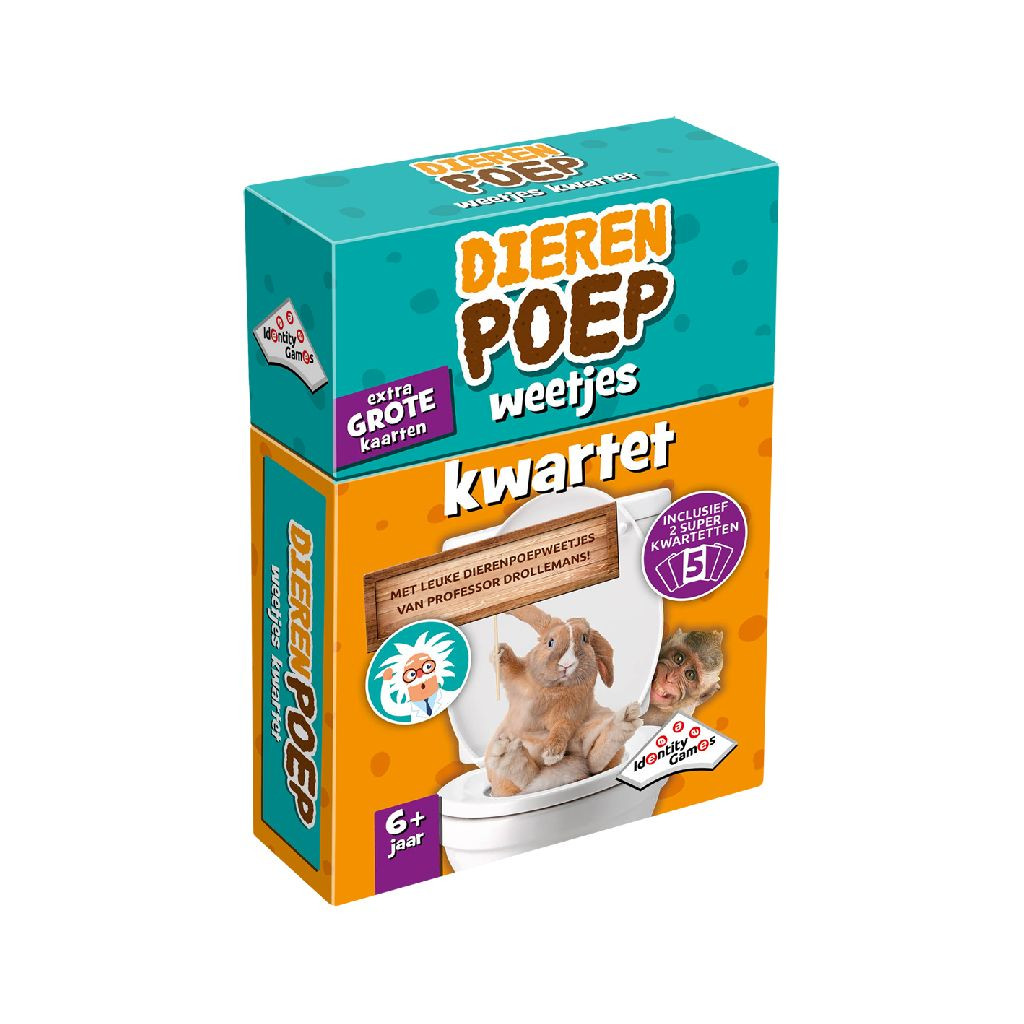 Dierenpoep Kwartet