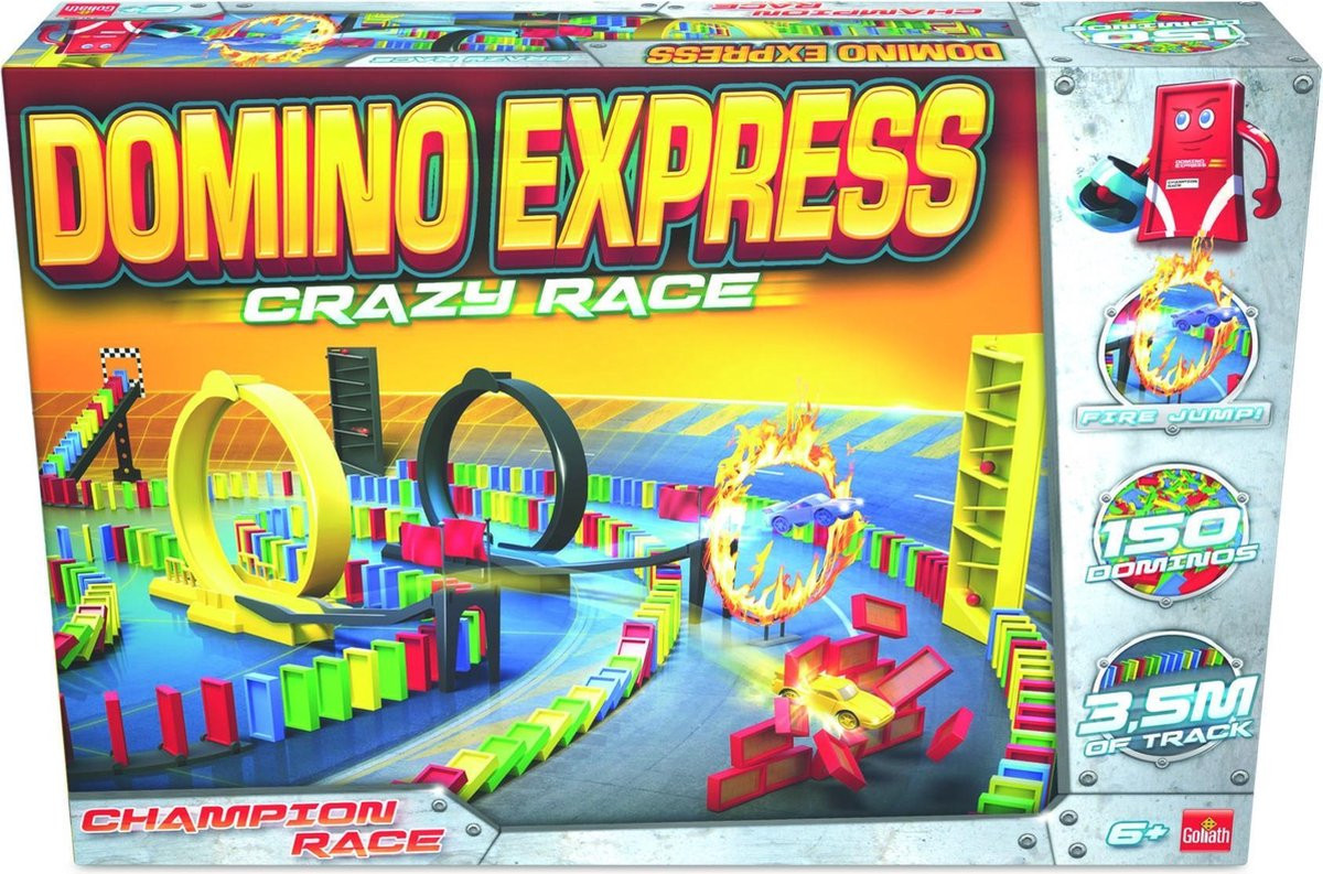 Domino Express Crazy Race - Kinderspel