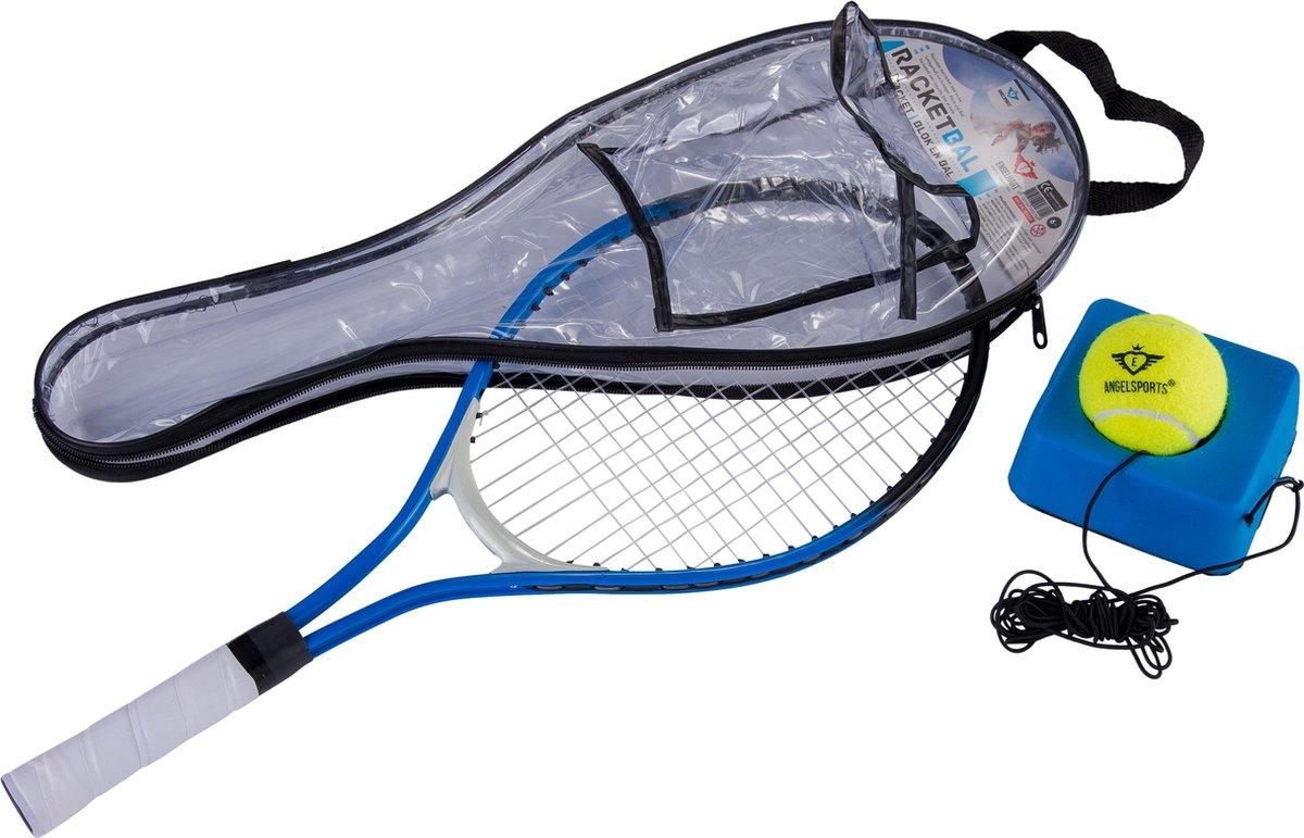 Racketball Set met 21 Inch Tennisracket en Tennistrainer