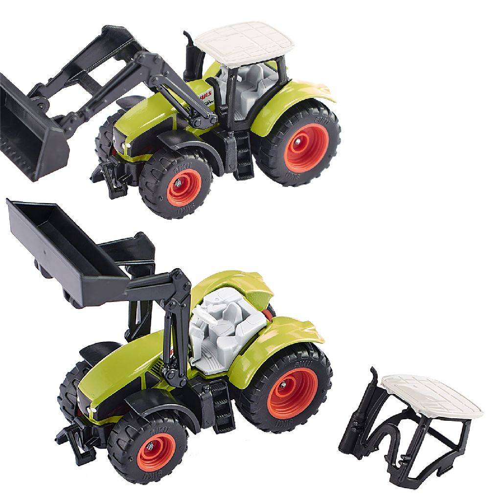 SIKU 1392 Claas Axion met Voorlader