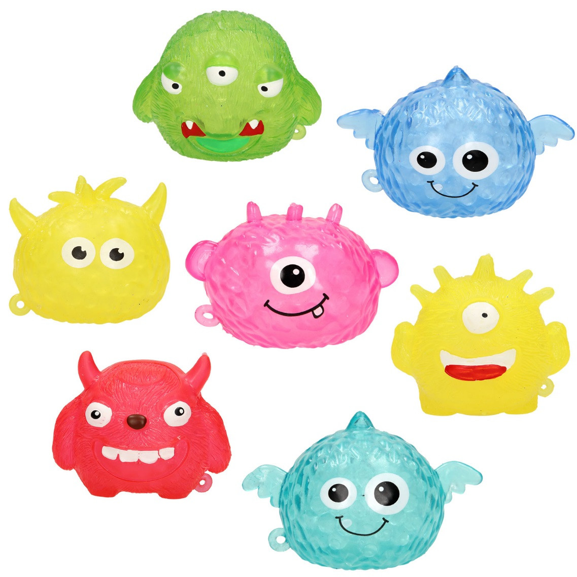 Funny Face Squeezy Bal - Prijs per Stuk