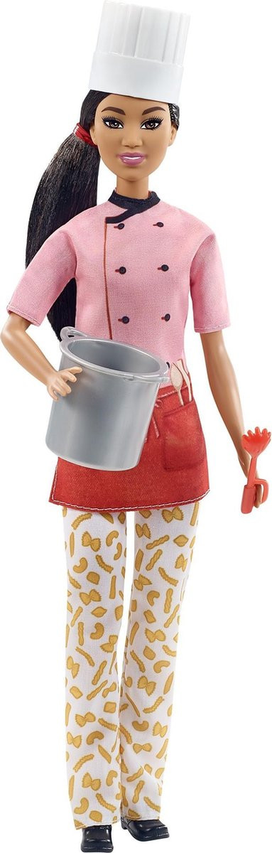 Barbie Chef Kok - Barbiepop - Modepop