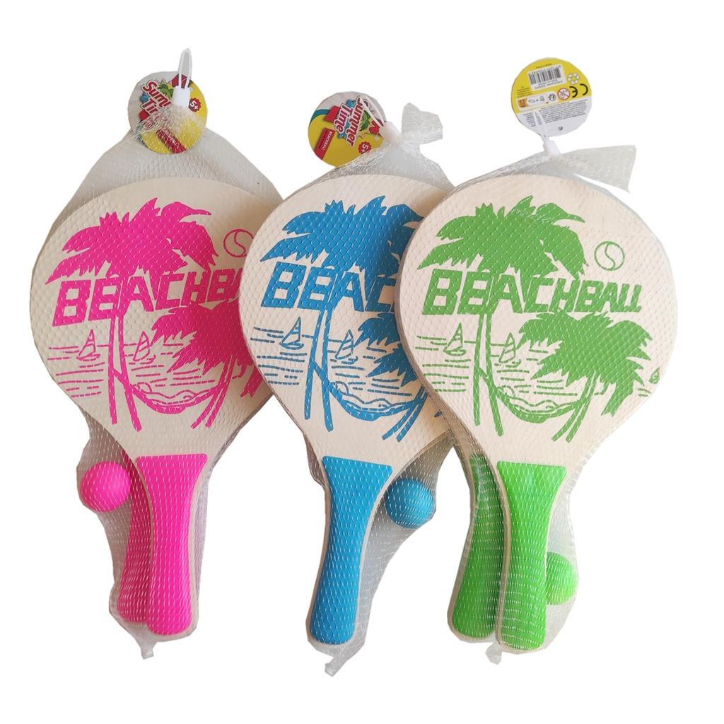 Summertime Beachball Naturel - Groen Blauw od Roze - Assortiment - Prijs per stujk