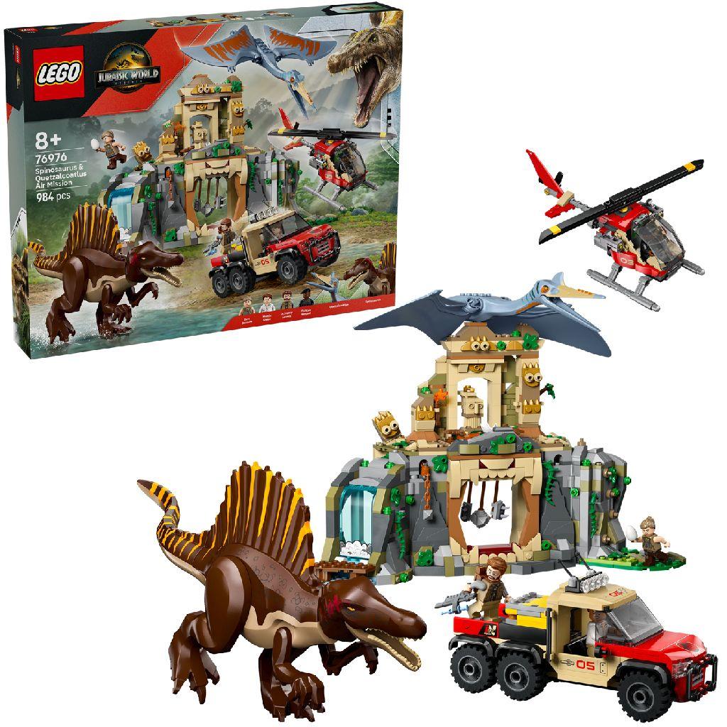 76976 LEGO Jurassic World Spinosaurus Luchtmissie