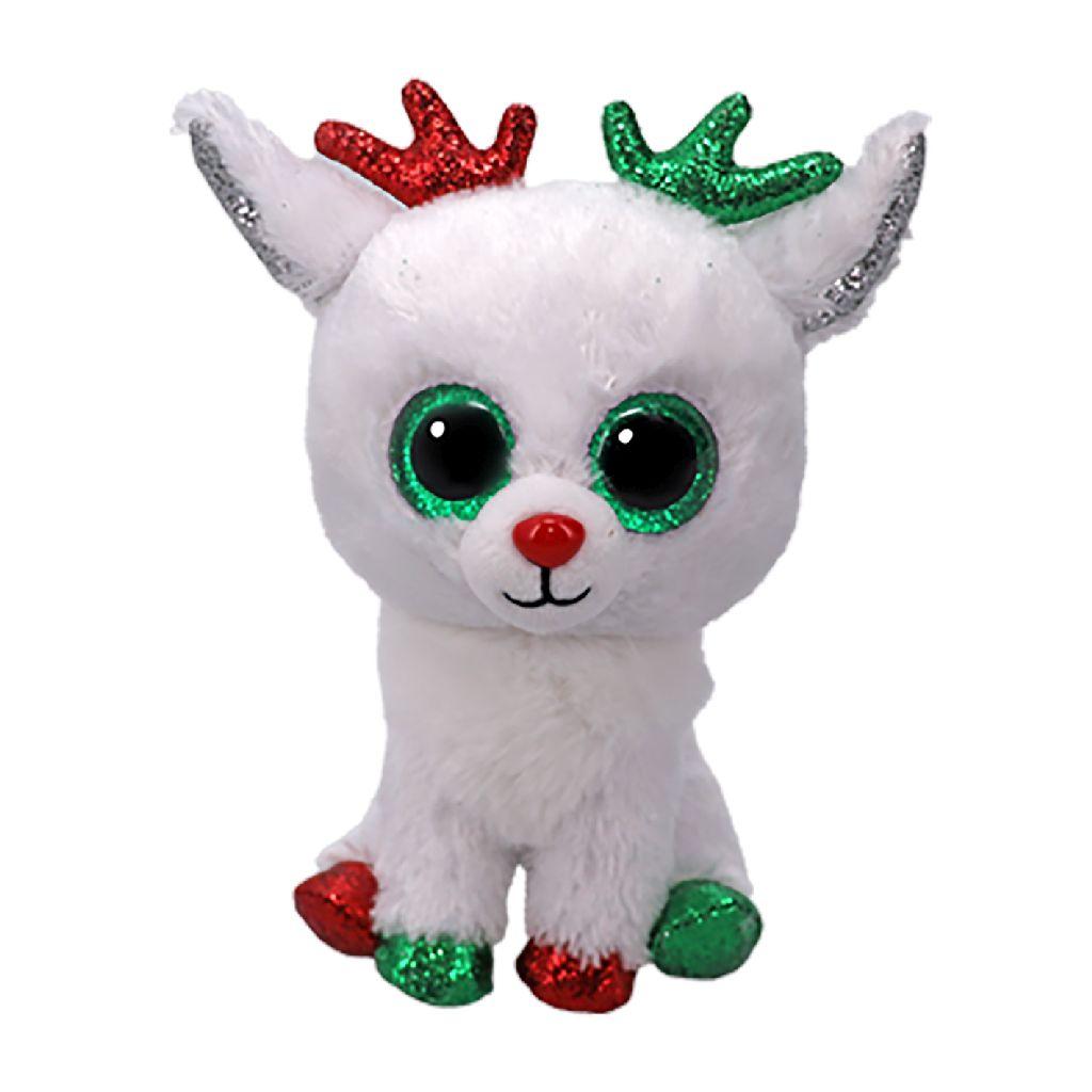TY Beanie Boo Christmas Reindeer Kerst Rendier 15cm