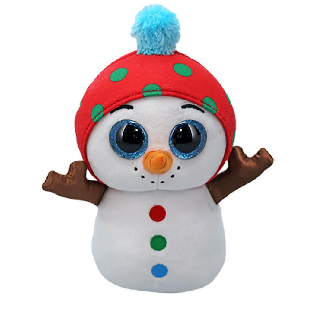 TY Beanie Boo Christmas Snowman Kerst Sneeuwpop 15cm