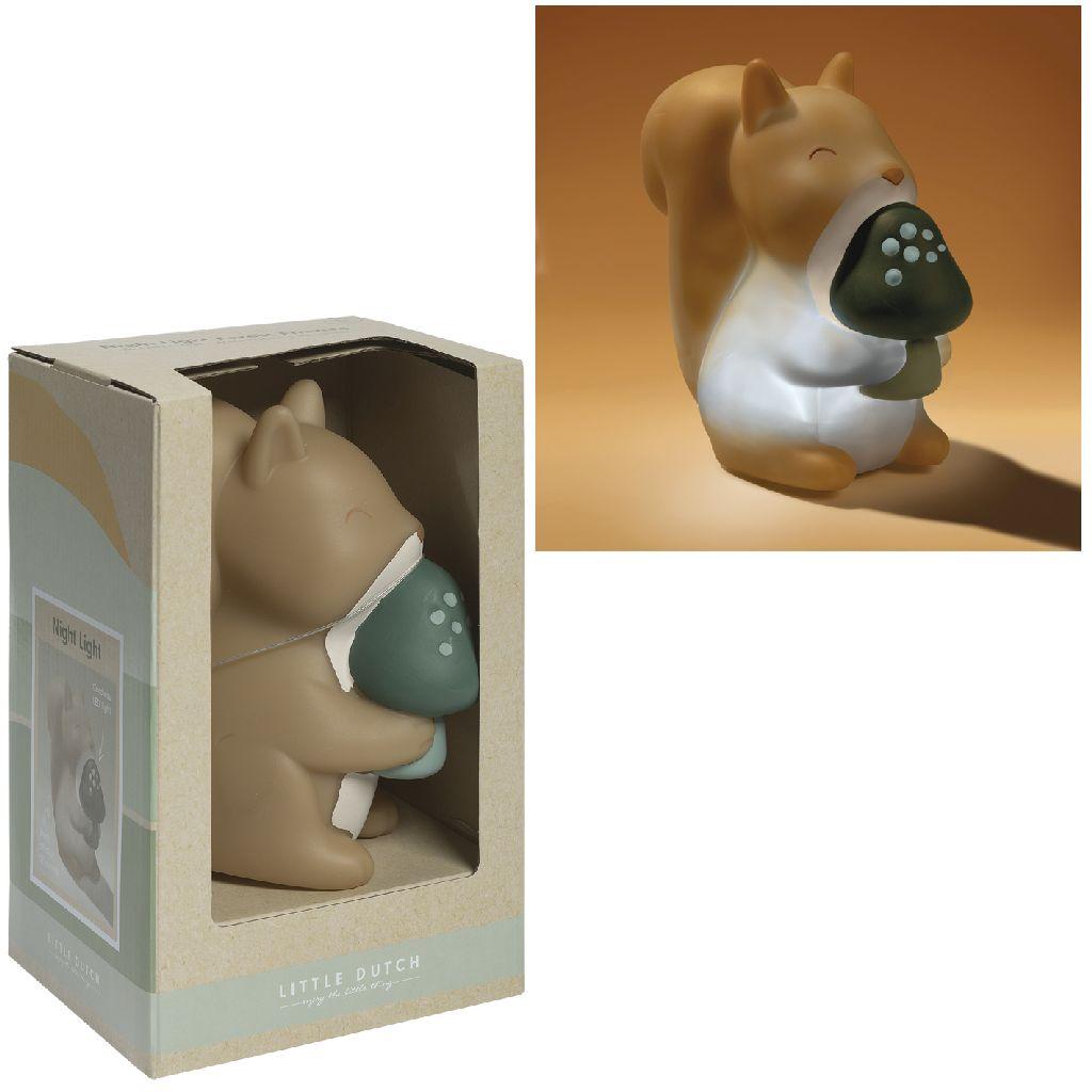 Little Dutch Forest Friends Nachtlamp Eekhoorn