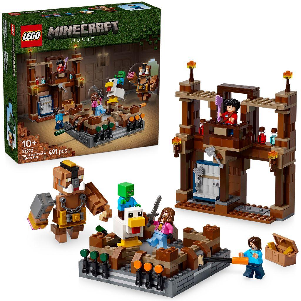 Lego Minecraft De Arena Bij Het Boslandhuis 21272