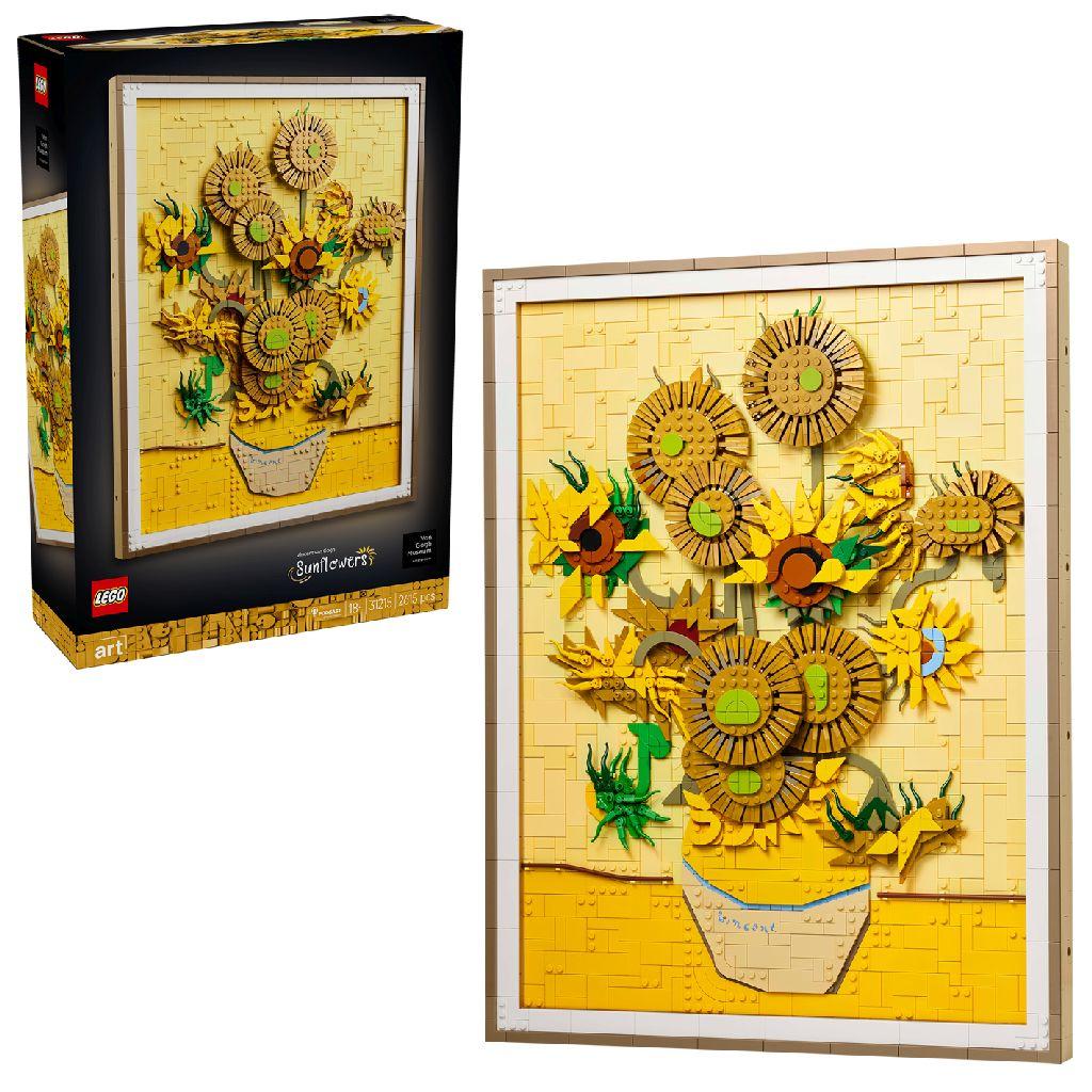 LEGO® Art Vincent van Gogh - Zonnebloemen Bouwset - 31215