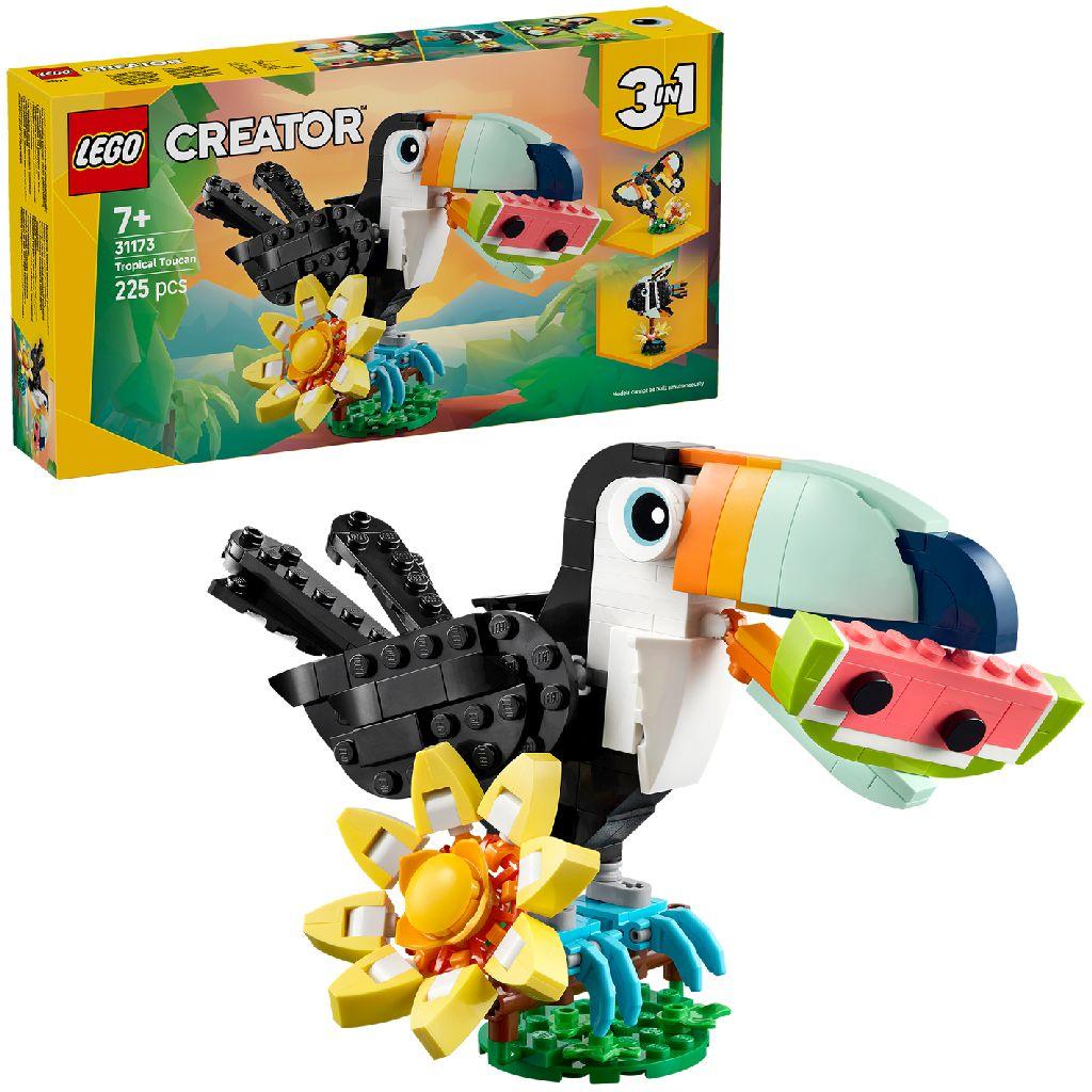 LEGO® Creator 3in1 Wilde Dieren: Tropische Toekan - 31173