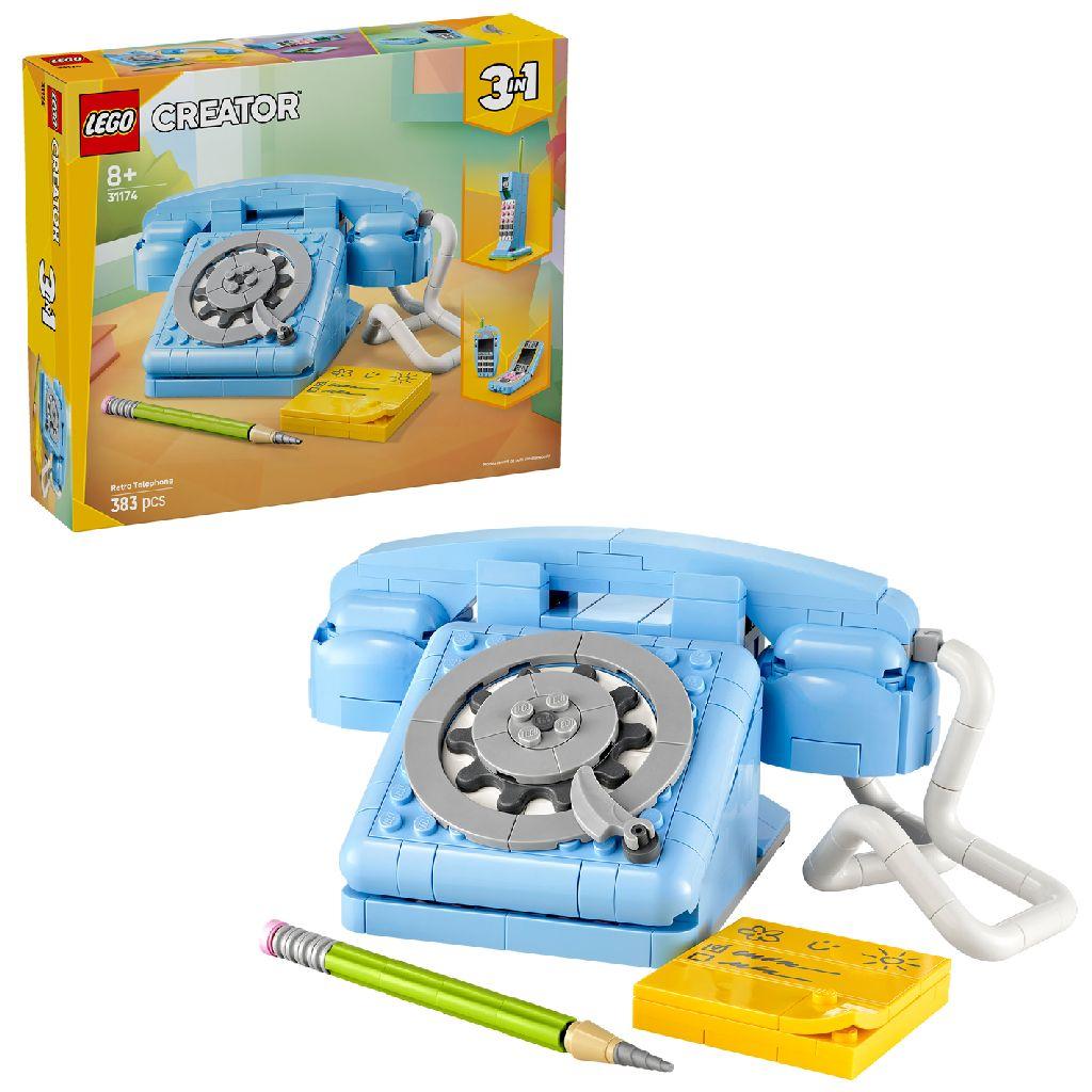 LEGO® Creator 3in1 Retro Telefoon - Vintage Telefoon - 31174
